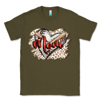 Army Green baseball mom Classic Tee - FaDigitalArtStudio