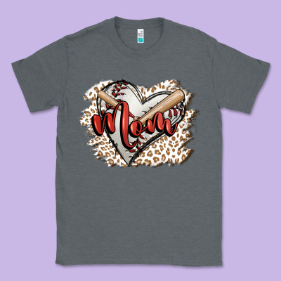 Baseball Mom Classic Tee Designed By Fadigitalartstudio