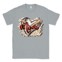 Heather Grey baseball mom Classic Tee - FaDigitalArtStudio