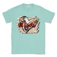 Seafoam baseball mom Classic Tee - FaDigitalArtStudio
