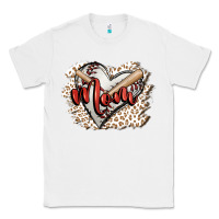 White baseball mom Classic Tee - FaDigitalArtStudio