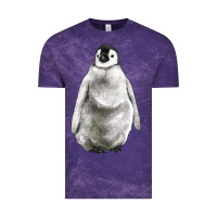 Cloud Purple baby penguin Vintage Tee - LillyAllenDesigns