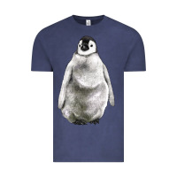 Vintage Denim baby penguin Vintage Tee - LillyAllenDesigns