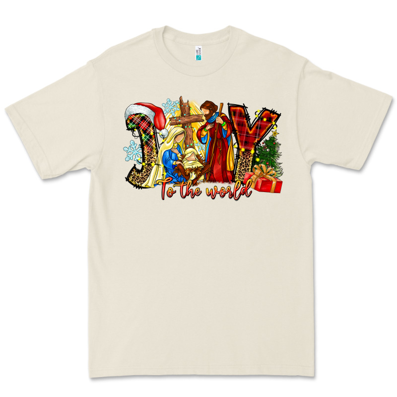 Joy To The World Premium Tee by CowhideDigitalArt | Teevron