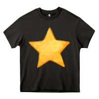 Asphalt yellow star Heavy Core Tee - FaDigitalArtStudio