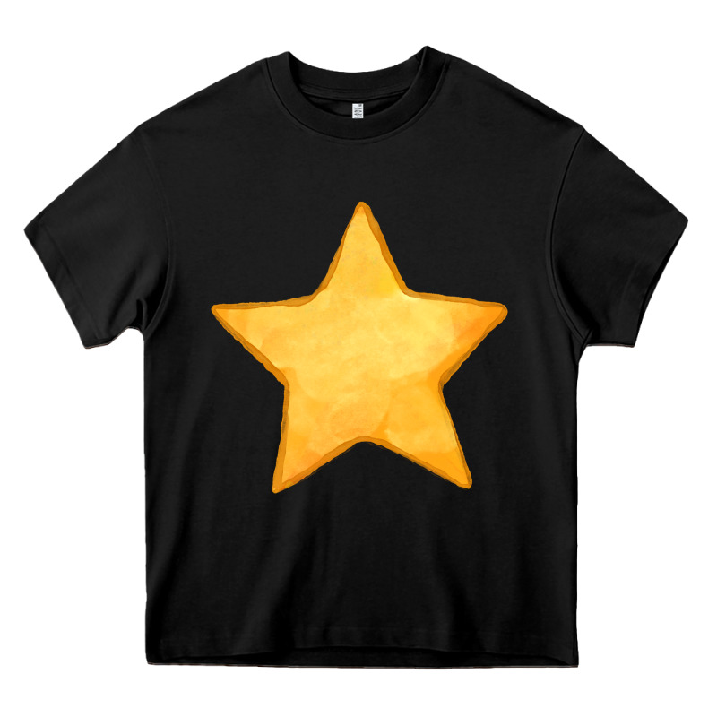 Yellow Star Heavy Core Tee by FaDigitalArtStudio | Teevron