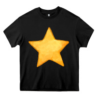 Black yellow star Heavy Core Tee - FaDigitalArtStudio