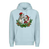 Blue Mist christmas baby goats Premium Hoodie - RanaPortraitStore