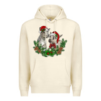 Sandshell christmas baby goats Premium Hoodie - RanaPortraitStore