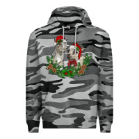 Slate Camo christmas baby goats Premium Hoodie - RanaPortraitStore