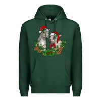 Sports Green christmas baby goats Premium Hoodie - RanaPortraitStore