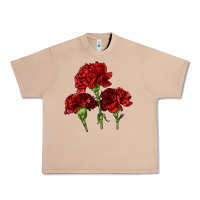 Burro Scarlet Red Carnation Illustrations Urban Heavy Tee - LillyAllenDesigns