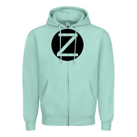 Seafoam zeerba logo redimension v2 Zipper Hoodie - chombo