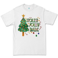 White Jolly Jolly Babe Premium Tee - CowhideDigitalArt