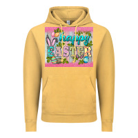 Vintage Mustard happy easter mousepad Vintage Hoodie - BarkalooDesign