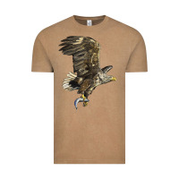 Vintage Coffee American White Sea Eagle Vintage Tee - LillyAllenDesigns
