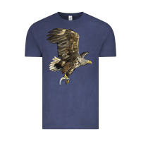 Vintage Denim American White Sea Eagle Vintage Tee - LillyAllenDesigns