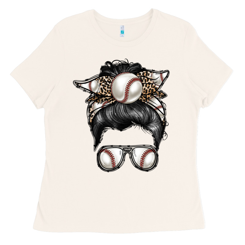 Baseball Mom Ladies Tee by RacoonDesign | Teevron