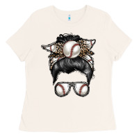 Bone baseball mom Ladies Tee - RacoonDesign