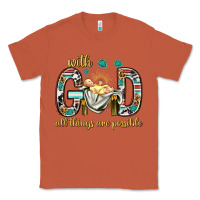 Copper with god all things are possible with baby jesus bbs Classic Tee - BundleAndBundleShop