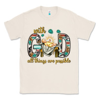 Natural with god all things are possible with baby jesus bbs Classic Tee - BundleAndBundleShop