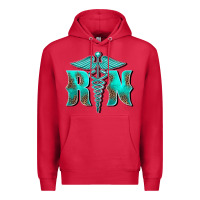 Cardinal registered medical symbol nurse Premium Hoodie - BarkalooDesign