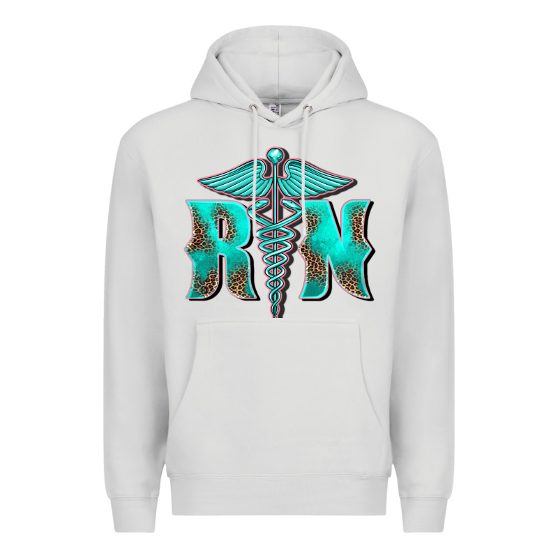 Registered Medical Symbol Nurse Premium Hoodie by BarkalooDesign | Teevron