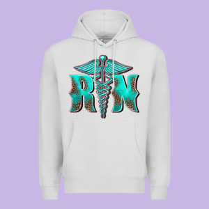 Registered Medical Symbol Nurse Premium Hoodie Designed By Barkaloodesign
