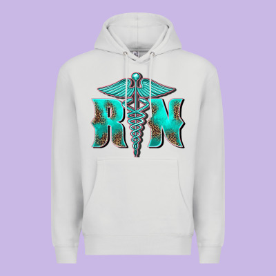 Registered Medical Symbol Nurse Premium Hoodie Designed By Barkaloodesign
