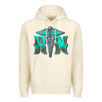 Sandshell registered medical symbol nurse Premium Hoodie - BarkalooDesign