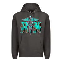 Smoke registered medical symbol nurse Premium Hoodie - BarkalooDesign