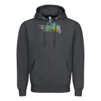 Smoke artist shot Zipper Hoodie - chombo