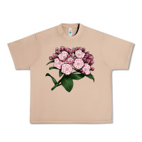 Burro Mountain Laurel Flower Illustrations Urban Heavy Tee - LillyAllenDesigns