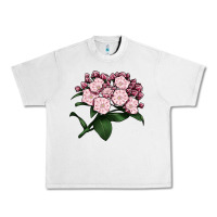 Lunar Rock Mountain Laurel Flower Illustrations Urban Heavy Tee - LillyAllenDesigns