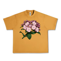 Peanut Butter Mountain Laurel Flower Illustrations Urban Heavy Tee - LillyAllenDesigns