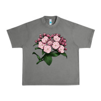 Tornado Mountain Laurel Flower Illustrations Urban Heavy Tee - LillyAllenDesigns