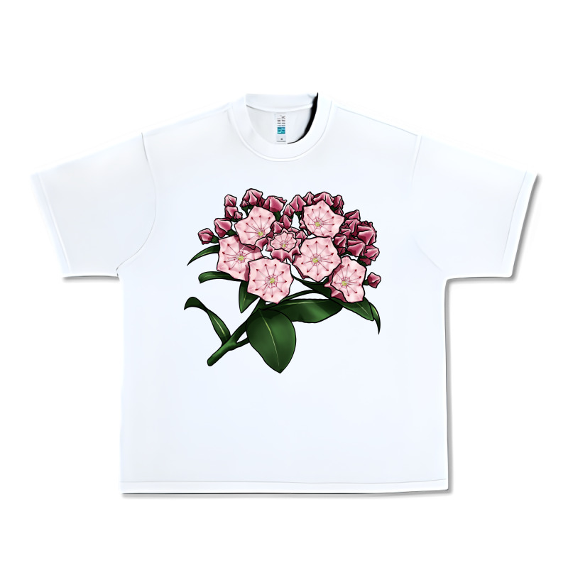 Mountain Laurel Flower Illustrations Urban Heavy Tee by LillyAllenDesigns | Teevron