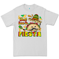 Dove Grey Just Here To Fiesta Premium Tee - CowhideDigitalArt