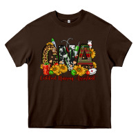 Chocolate Brown christmas cna certified nursing assistant Heavy Core Tee - FaDigitalArtStudio
