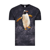 Cloud Black penguin Vintage Tee - LillyAllenDesigns