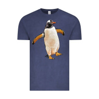 Vintage Denim penguin Vintage Tee - LillyAllenDesigns