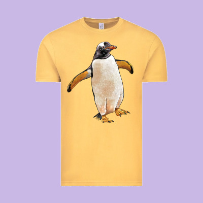 Penguin Vintage Tee Designed By Lillyallendesigns