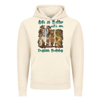 Vintage Artic life is better with a english bulldog Vintage Hoodie - BarkalooDesign