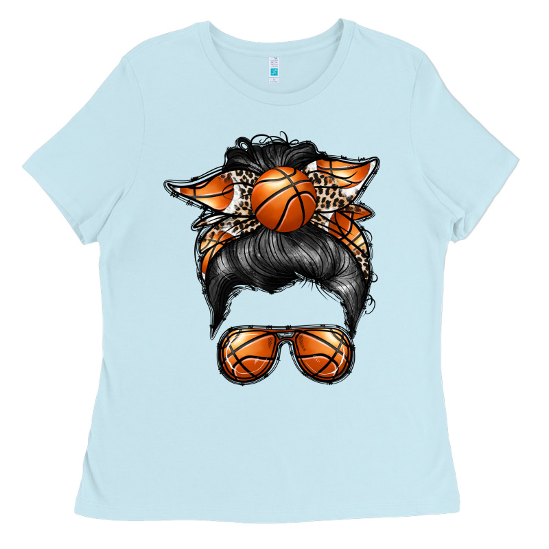 Basketball Mom Ladies Tee by RacoonDesign | Teevron
