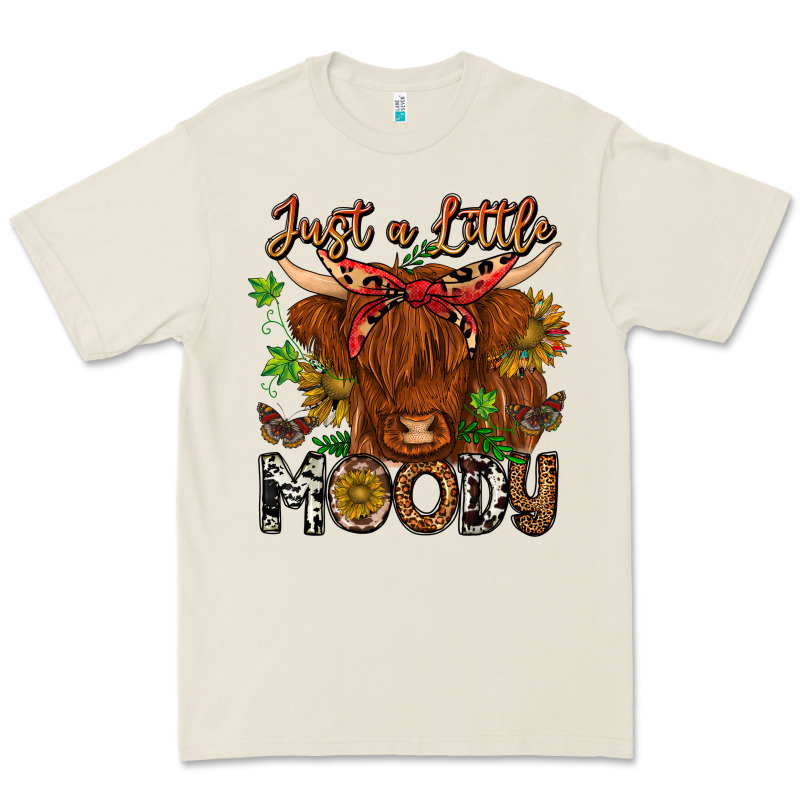 Just A Little Moody Premium Tee by CowhideDigitalArt | Teevron