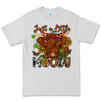 Dove Grey Just a Little Moody Premium Tee - CowhideDigitalArt