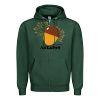 Sports Green Welcome Autumn Zipper Hoodie - Bettercallsaul