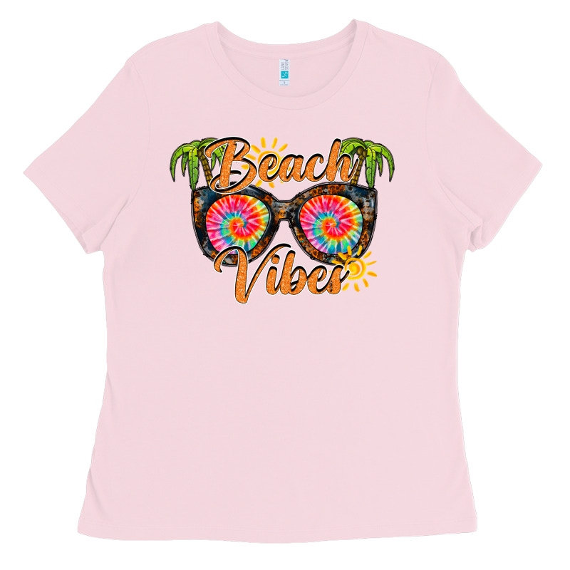 Beach Vibes Ladies Tee by RacoonDesign | Teevron
