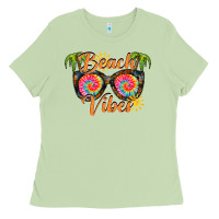 Matcha beach vibes Ladies Tee - RacoonDesign
