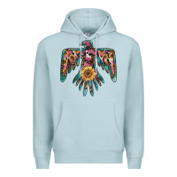 Blue Mist pinky western sunflower thunderbird Premium Hoodie - BarkalooDesign